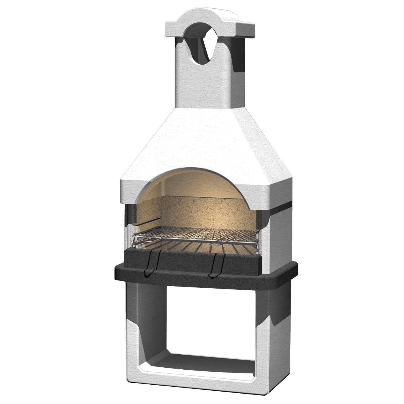 Beton és kő grill