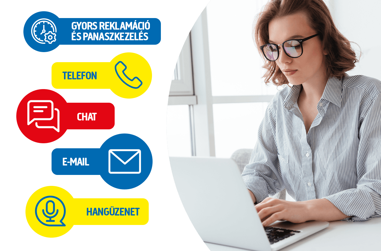 Vedd igénybe önkiszolgáló ügyfélszolgálatunkat!